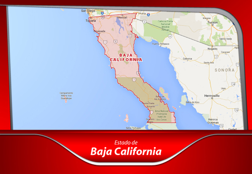 Fletes de la Ciudad de México a Baja California